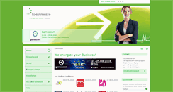 Desktop Screenshot of koelnmesse.it