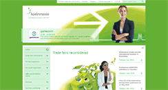 Desktop Screenshot of koelnmesse.com